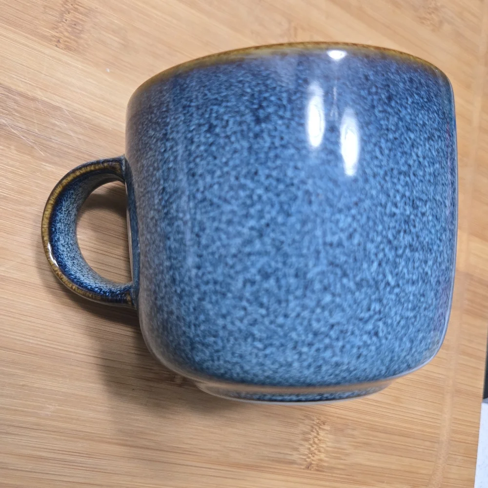 IKEA GLADELIG Mug Blue 13 oz Coffee Mug Tea Cup